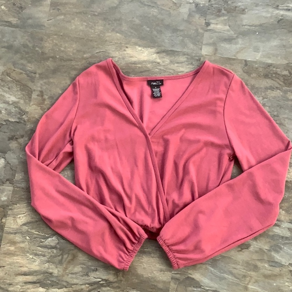 Crop Top Long Sleeve